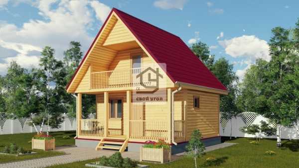 Баня из бруса 6х6 Б-5