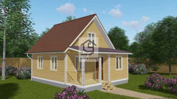 Каркасный дом 6х8 ДК-22