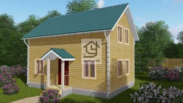 Каркасный дом 6х8 ДК-26